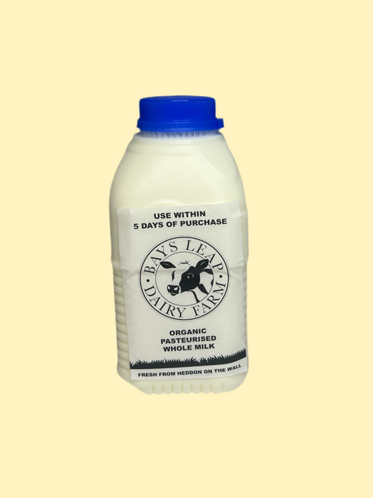 Creamy & Organic: Whole Milk