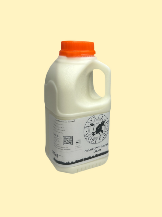 Organic Pasteurized Fresh
Cream